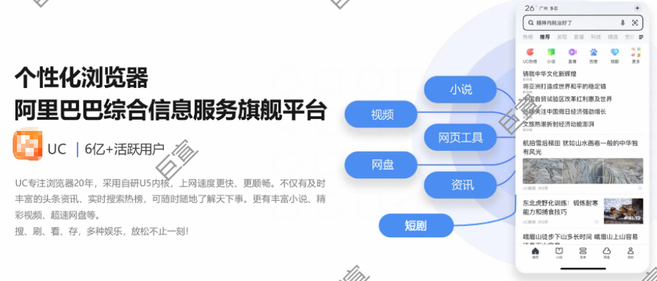 UC:领先的综合信息服务旗舰平台 UC:领先的综合信息服务旗舰平台
