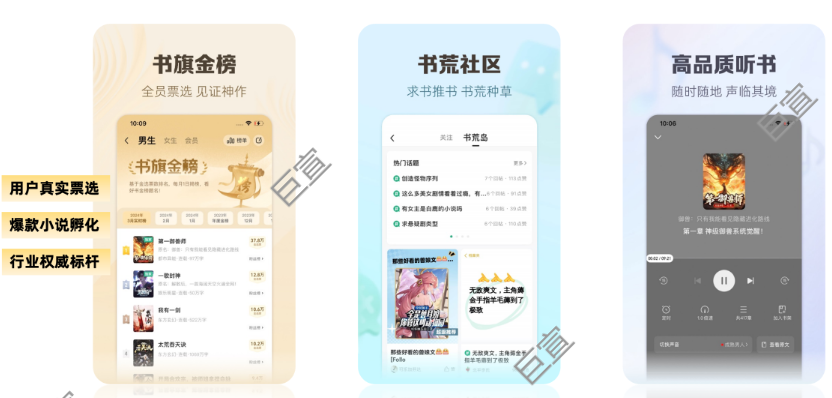 书旗小说3大核心产品 书旗小说3大核心产品