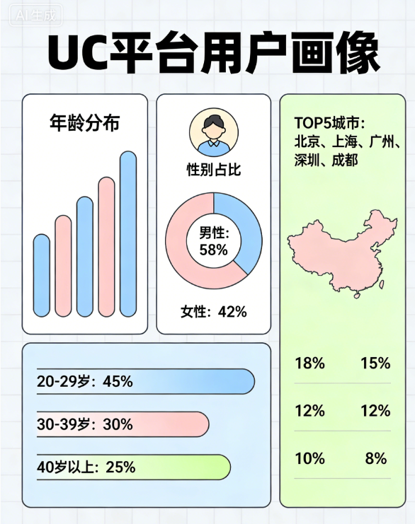 UC平台用户画像 UC平台用户画像
