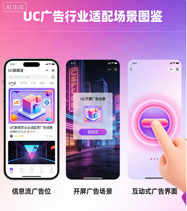 UC广告行业适配场景 UC广告行业适配场景