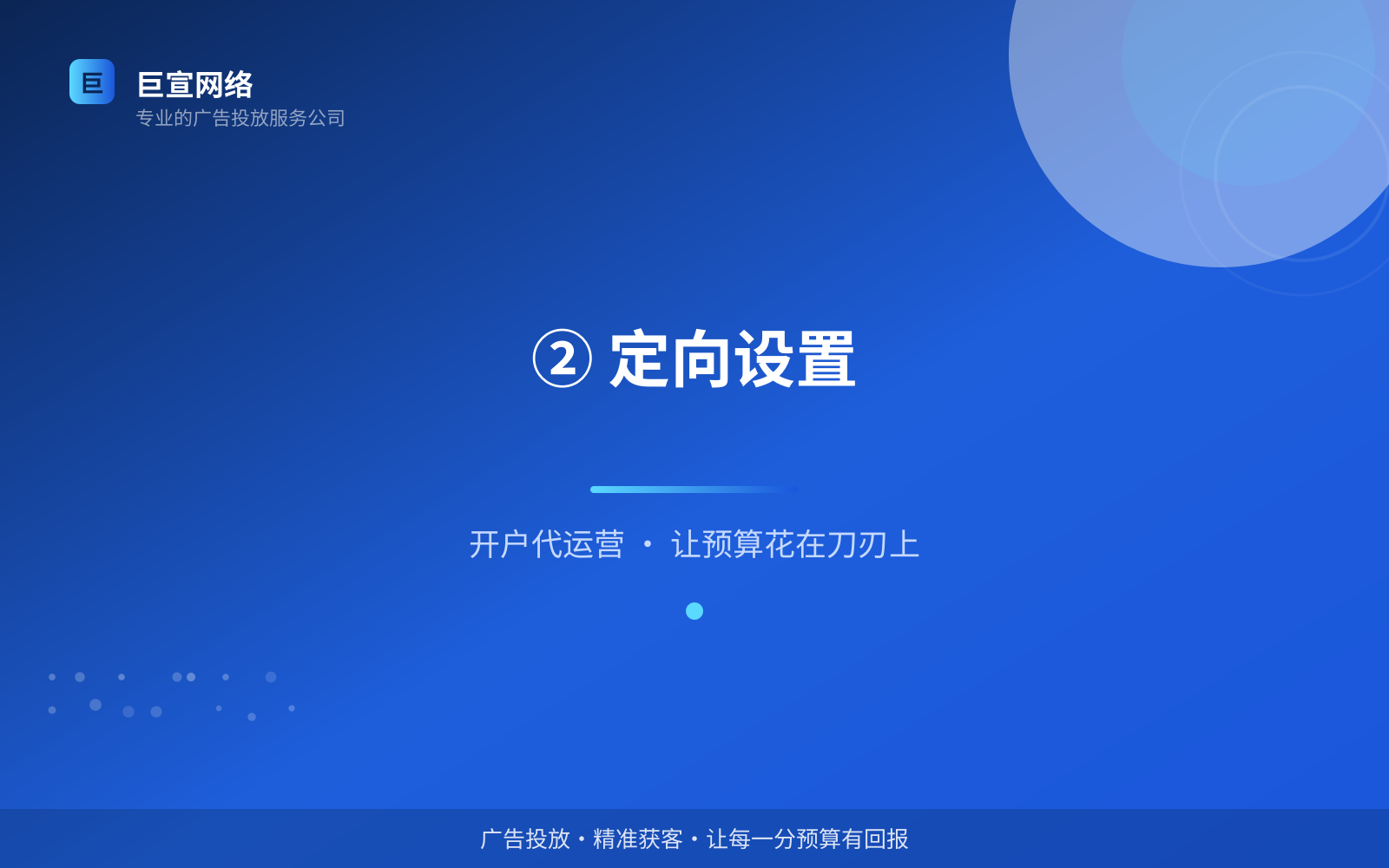 ② 定向设置(开户流程图解) ② 定向设置(开户流程图解)